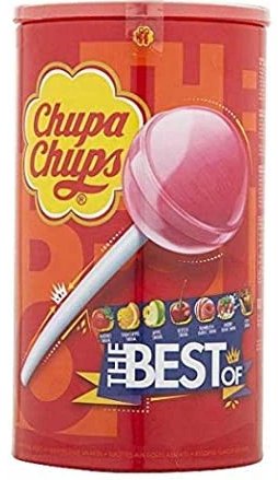 Chupa Chups, lizaki owocowe The Best Of, 100 sztuk Nestle