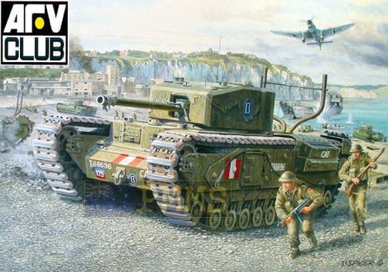 Churchill Mk.Iii (British Infantry Tank, Dieppe Raid) 1:35 Afv Club 35176 Inna marka