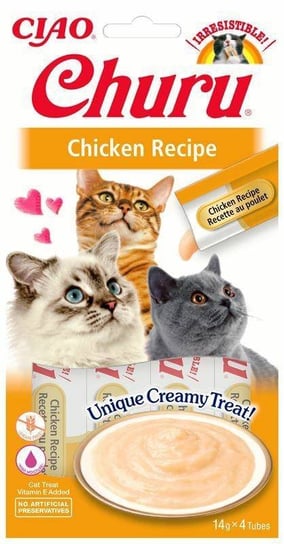 Churu Creamy Chicken 56g Kremowy Przysmak Dla Kota Z Kurczakiem Inaba Foods