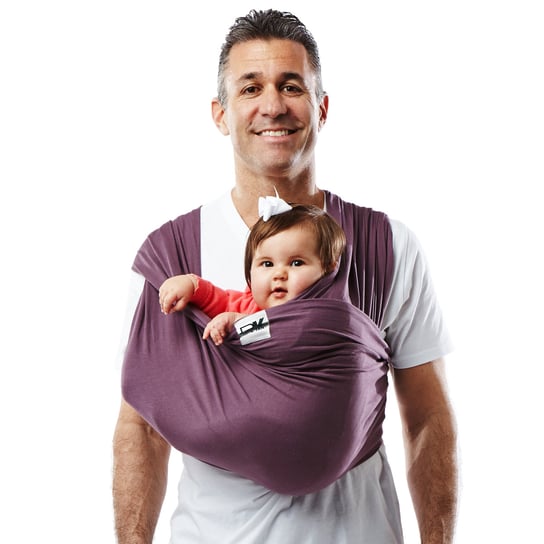 Chusta do noszenia dzieci bez wiązania - chustonosidło - Amerykański Patent- Baby Ktan - L Baby K'tan