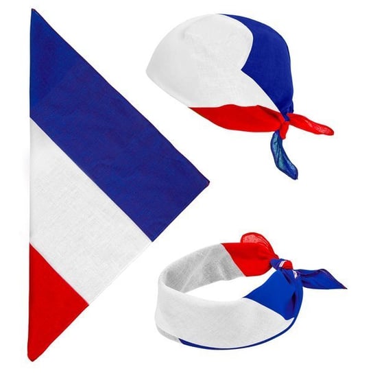 Chusta Na Głowę Flaga Francji Widmann