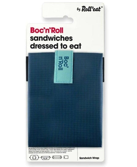 Chusta śniadaniowa, Boc’n’Roll, Roll'n'Eat, niebieska Boc'n'Roll