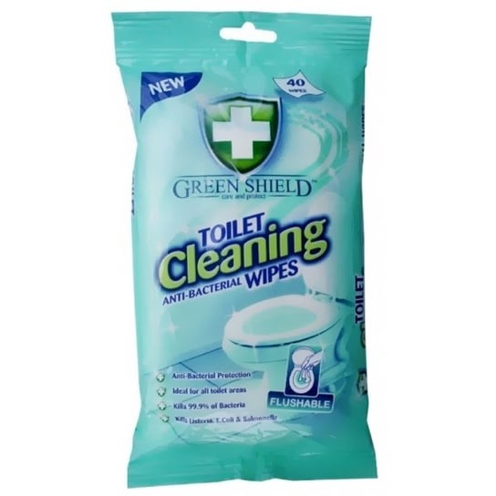 Chusteczki do czyszczenia toalet GREEN SHIELD Toilet Cleaning, 40 szt. Green Shield