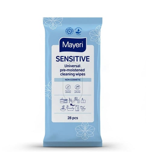 Chusteczki do czyszczenia uniwersalne Sensitiv 28szt Mayeri Mayeri