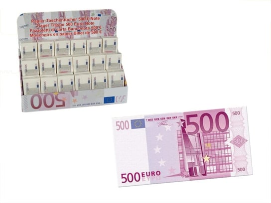 Chusteczki higieniczne, 500 EUR OOTB
