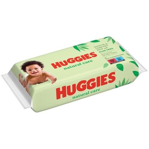Chusteczki nawilżane HUGGIES Natural Care 56 szt Huggies