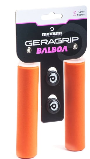 Chwyty Geragrip Balboa 34 mm - pomarańczowy Momum