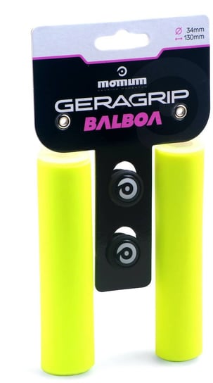Chwyty Geragrip Balboa 34 mm - żółty Momum
