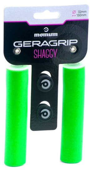 Chwyty Geragrip Shaggy 32 mm - zielony Momum