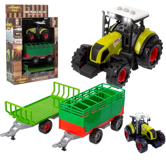 Ciągnik Traktor Przyczepa Maszyny Zestaw Rolniczy Madej