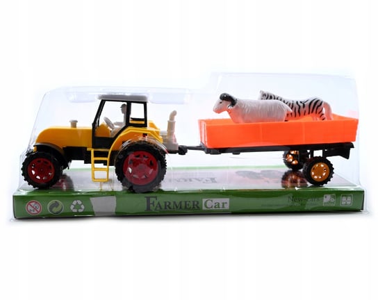 Ciągnik Traktor Z Przyczepą Maszyna Rolnicza Różne Kolory Midex