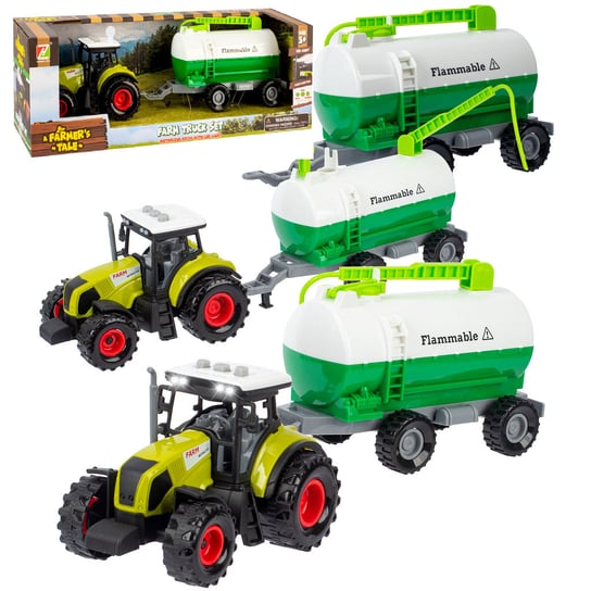 Ciągnik Traktor Z Przyczepą Zestaw Rolniczy Farmer Norimpex