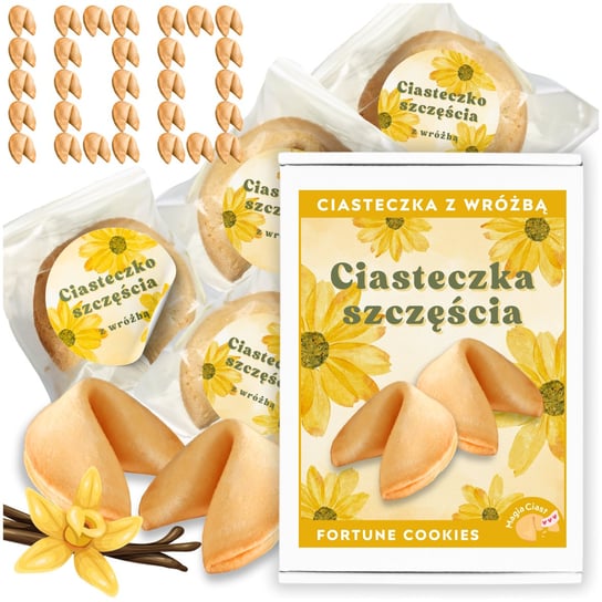 Ciasteczka Szczęścia z Wróżbą Magiczne Ciastko Przeznaczenia dla gości 100 Inna marka