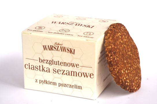 Ciastka sezamowe z pyłkiem pszczelim / Baton Warszawski Baton Warszawski