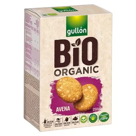 Ciastka z Owsem i Pszenicą Gullón Bio, 250g Inna marka