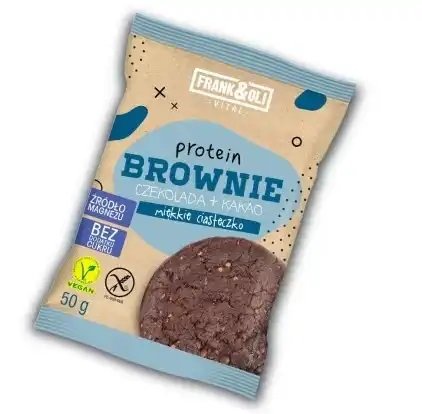 Ciastko proteinowe brownie bez cukru Frank & Oli 50 g Inna producent