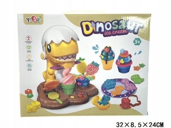 Ciastolina Dinozaur Lody Zestaw Plastociasto Masa Play-Doh