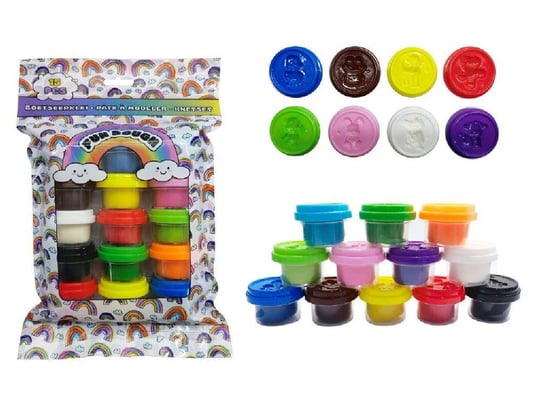 Ciastolina - komplet 15 kolorów XL Kemis - House of Gadgets