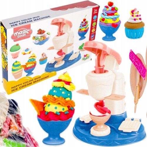 Ciastolina Masa Plastyczna Lodziarnia Wyciskarka Play-Doh