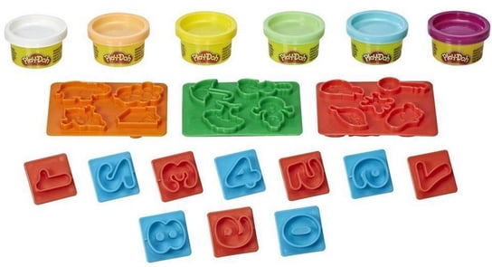 Ciastolina Play-Doh Cyferki 6 Tub+Foremki Play-Doh