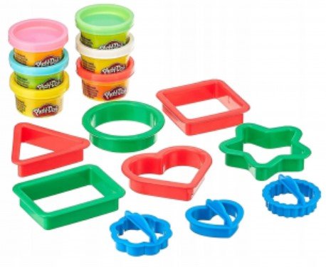 Ciastolina Play-Doh Kształty 6 Tub+ Foremki Play-Doh