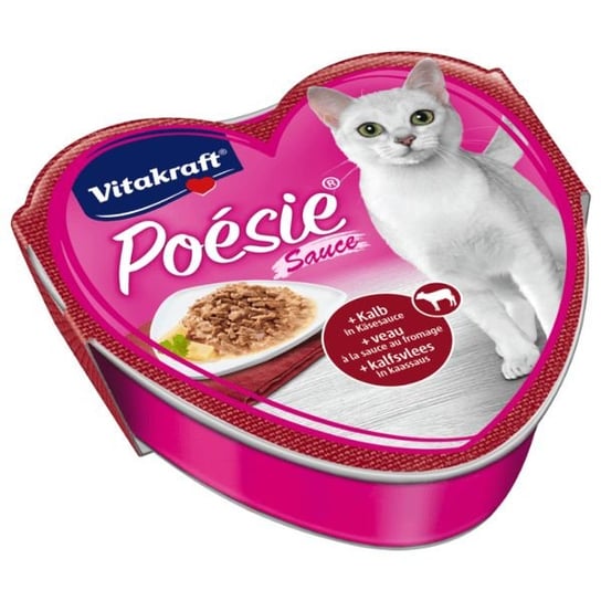Cielęcina z serem dla kota VITAKRAFT Poesie, 85 g Vitakraft