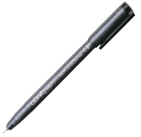 Cienkopis Multiliner, czarny, 0,8 mm COPIC