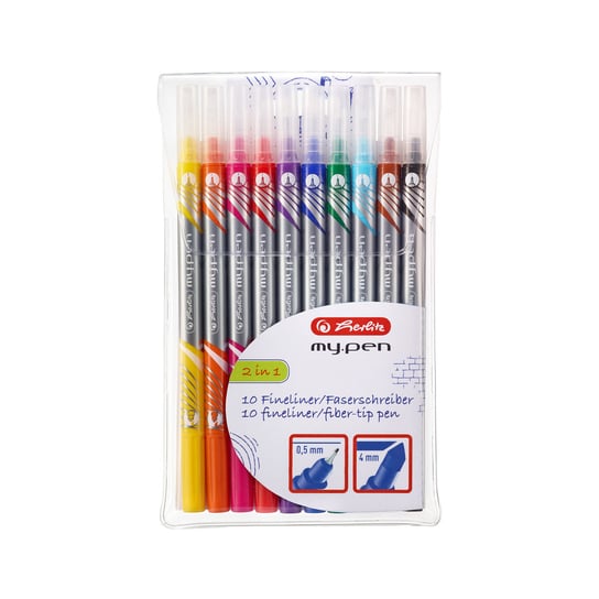 Cienkopis My Pen, 10 kolorów, Herlitz Herlitz