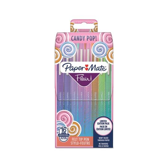 Cienkopisy PaperMate Flair Candy Pop Etui 16 Szt. - 2061395 Paper Mate