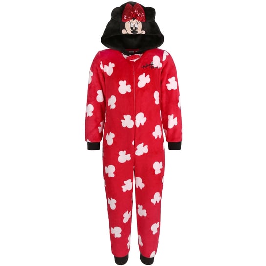 Ciepła, czerwona piżama jednoczęściowa z cekinami Myszka Minnie DISNEY 10-11lat 146 cm Disney