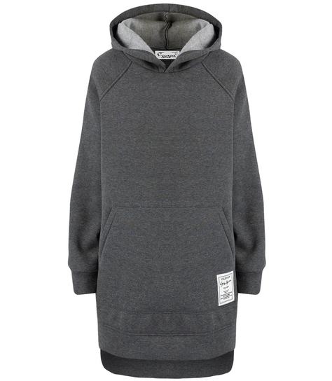 Ciepła oversizowa bluza BASIC hoodie Agrafka