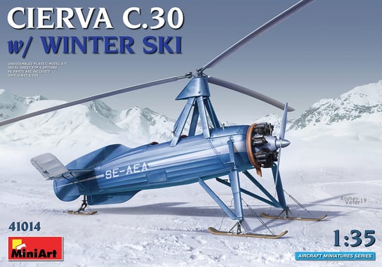 Cierva C.30 With Winter Ski 1:35 Miniart 41014 MiniArt