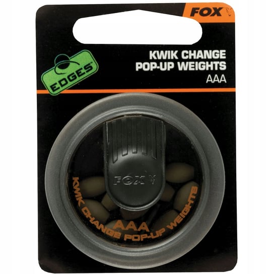 CIĘŻARKI DO WYWAŻANIA PRZYNĘT FOX EDGES KWIK CHANGE POP UP WEIGHT AAA Fox