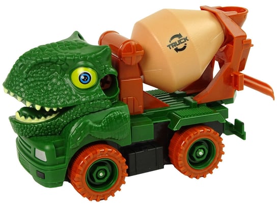 Ciężarówka Betoniarka Dinozaur Lean Toys