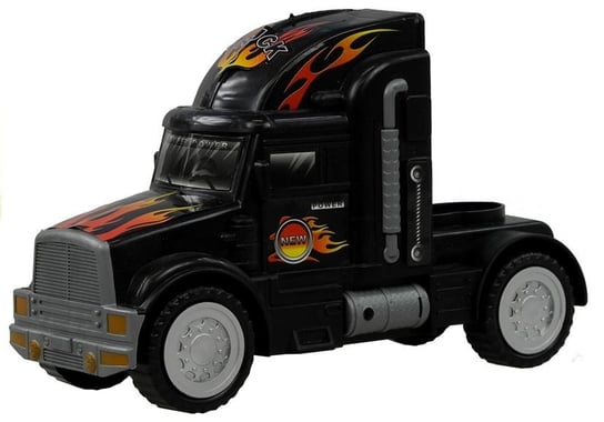 Ciężarówka Tir z Rączką + 6 Sp Lean Toys