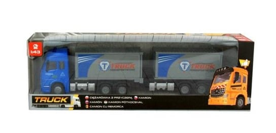 Ciężarówka Z Przyczepką W Pudełku (130-03060) Dromader