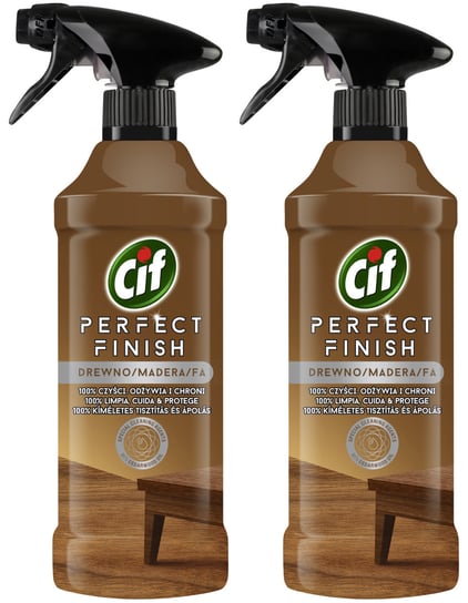 Cif Perfect Finish Drewno Spray Do Czyszczenia 2 X 435Ml CIF