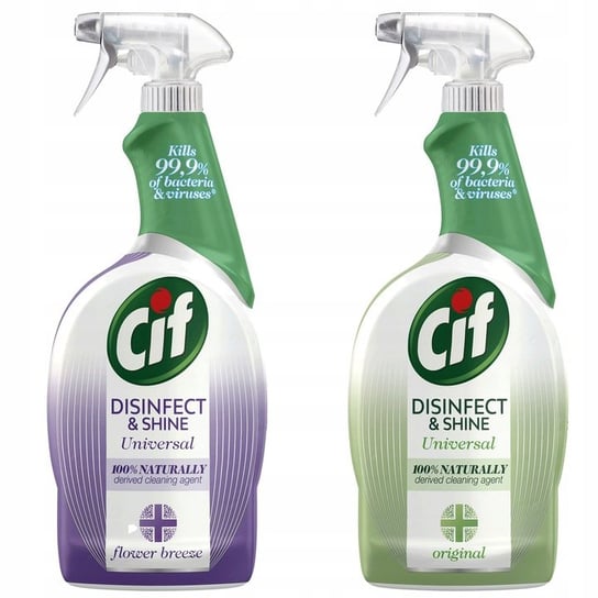 Cif Spray Czyszcząco Dezynfekujący Bez Chloru 1.5L CIF
