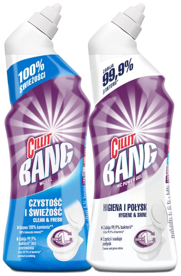 Cillit Bang żel płyn do czyszczenia toalet WC higiena 1500 ml Reckitt Benckiser