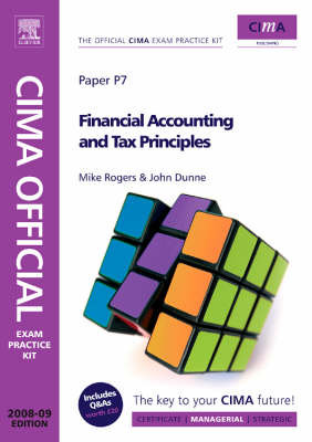 CIMA Official Exam Practice Kit Financial Accounting and Tax Dunn John