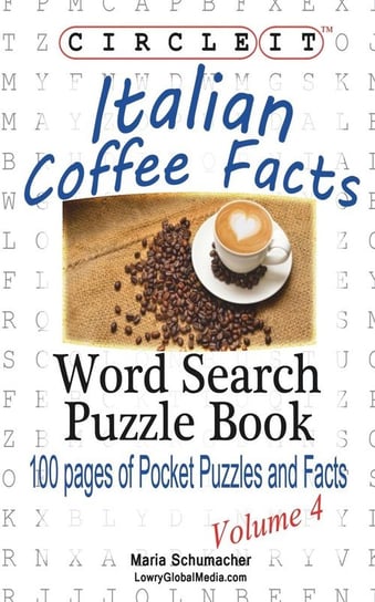Circle It, Italian Coffee Facts, Word Search, Puzzle Book Schumacher Maria