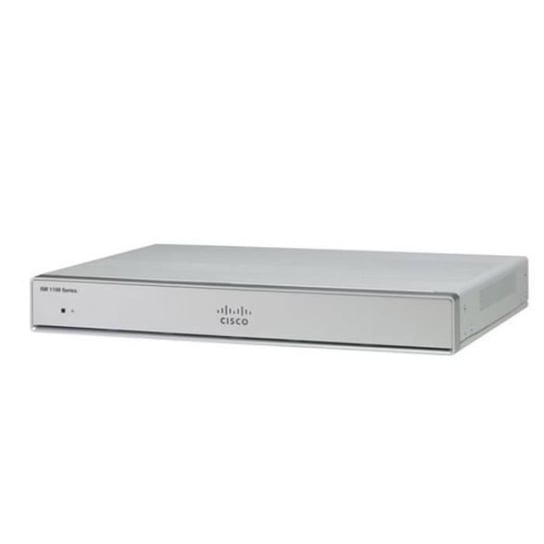 CISCO C1111-4PLTEEA 4-portowy router-switch - 10/100/1000 Mbit-s - Ethernet (RJ-45) - LTE Cisco