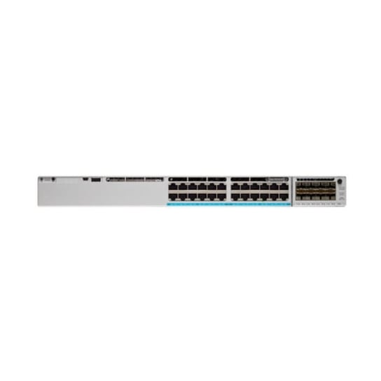 Cisco Catalizator 9300l Podstawowe elementy sieci danych 24p Łącze wysyłające 4x1g Czarny Czarny Czarny Cisco