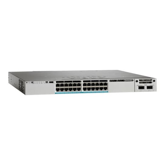 Cisco Catalyst 3850-24U-L - Przełącznik - Zarządzany - 24 x 10-100-1000 (UPOE) - Komputer stacjonarny, Możliwość montażu w stojaku - UPOE (580 W) Cisco