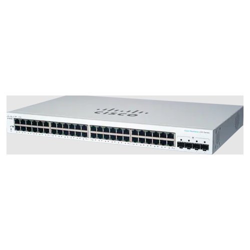 Cisco CBS220-48T-4G Zarządzany L2 Gigabit Ethernet (10/100/1000) 1U Biały Cisco