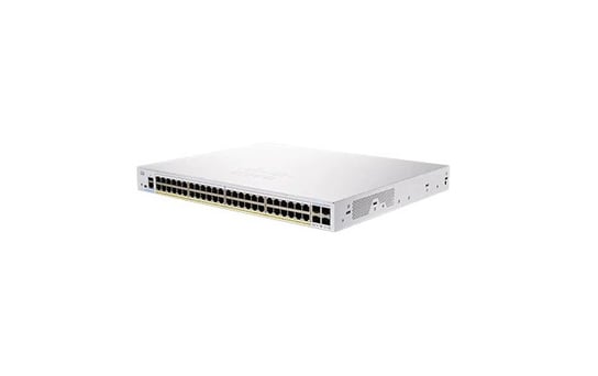 Cisco CBS250-48PP-4G-EU łącza sieciowe Zarządzany L2/L3 Gigabit Ethernet (10/100/1000) Srebrny Cisco