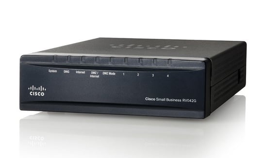 Cisco RV042G router DSL 2x1GB WAN 4x1GB LAN VPN Linksys