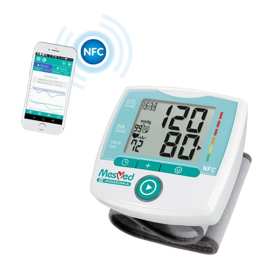 Ciśnieniomierz nadgarstkowy MESMED Erinte MM 245 NFC Mesmed