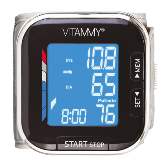 Ciśnieniomierz nadgarstkowy VITAMMY smart 0.7 czarny Vitammy