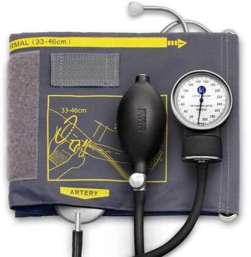 Ciśnieniomierz zegarowy, Little Doctor, LD-60, stetoskop wszyty w mankiet 33-46 cm Little Doctor